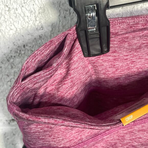 Ideology Women's Space-Dye Pull-on Crop Leggings Frost berry XS - Picture 6 of 6